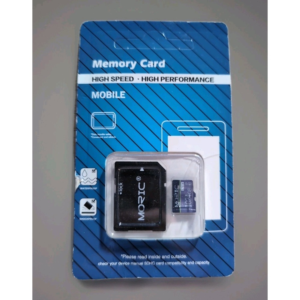 High Speed Memory‎ TF Micro SD Card 1024GB Or 1.O24TB with Adapter